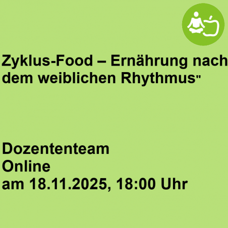Zyklus-Food – Ernährung nach dem weiblichen Rhythmus