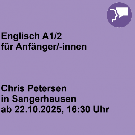 Englisch für Anfänger/-innen A1/2