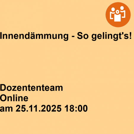 Innendämmung -  So gelingt's!