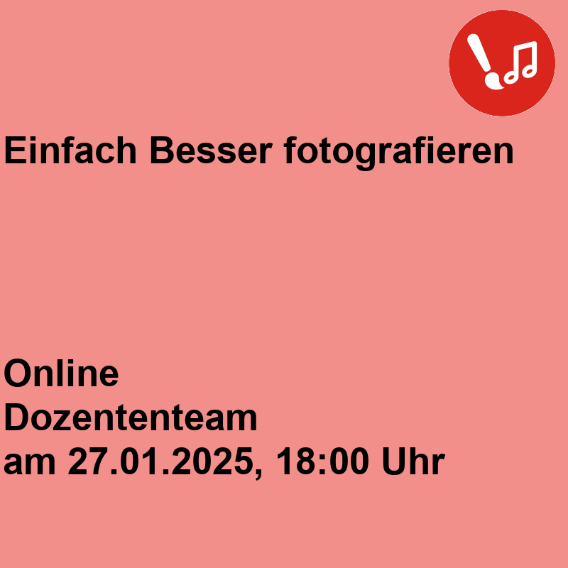 Einfach Besser fotografieren Einfach Besser fotografieren