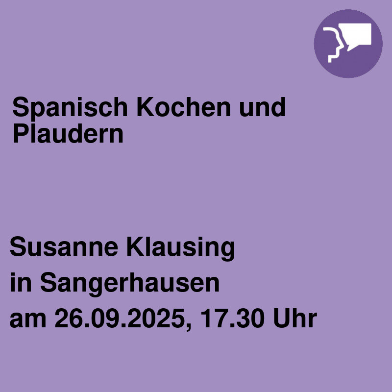 Spanisch Kochen und Plaudern Spanisch Kochen und Plaudern