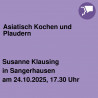 Asiatisch Kochen und Plaudern