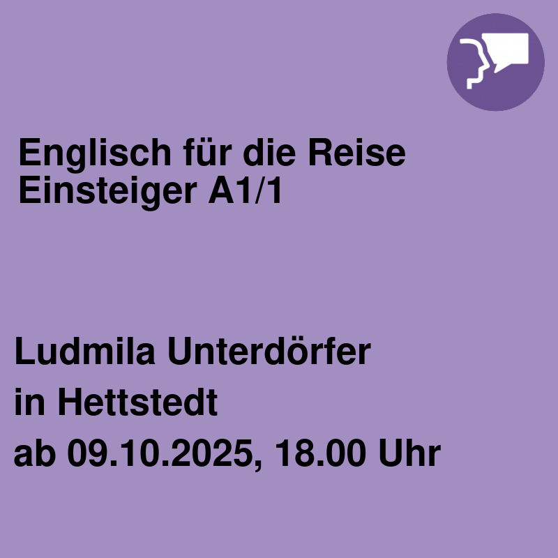 Englisch für die Reise Einsteiger A1/1 Englisch für die Reise Einsteiger A1/1
