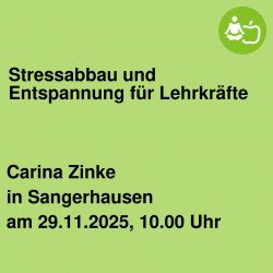 Stressabbau und Entspannung für Lehrkräfte