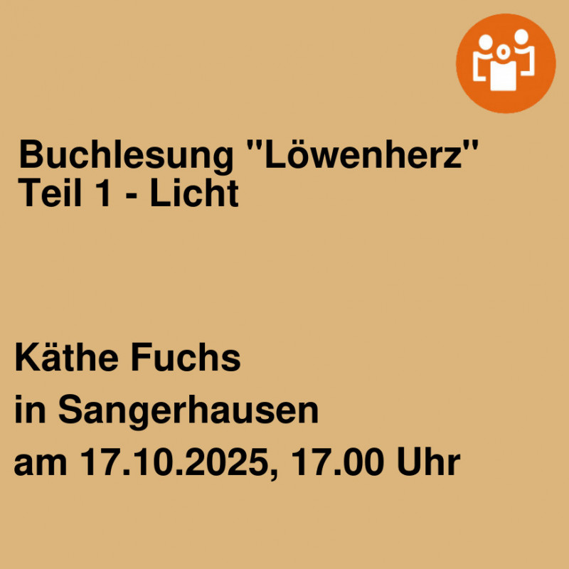 Buchlesung "Löwenherz" Teil 1 - Licht Buchlesung "Löwenherz" Teil 1 - Licht