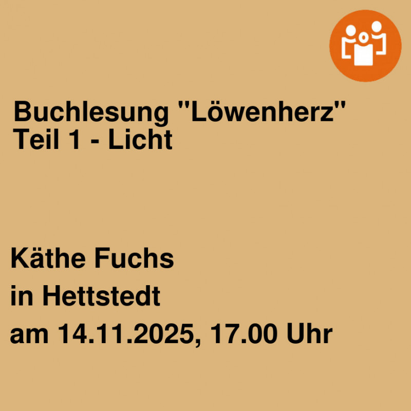 Buchlesung "Löwenherz" Teil 1 - Licht Buchlesung "Löwenherz" Teil 1 - Licht