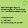 Einführung in digitale Technologien in der Pflege- und Gesundheitsversorgung