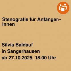 Stenografie für Anfänger/-innen