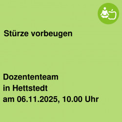 Stürze vorbeugen