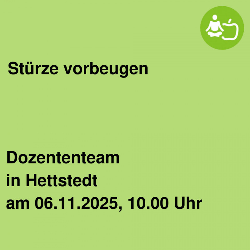 Stürze vorbeugen Stürze vorbeugen