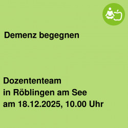 Demenz begegnen