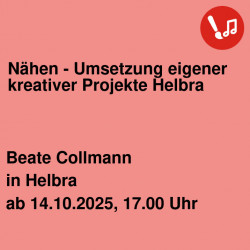 Nähen - Umsetzung eigener kreativer Projekte Helbra