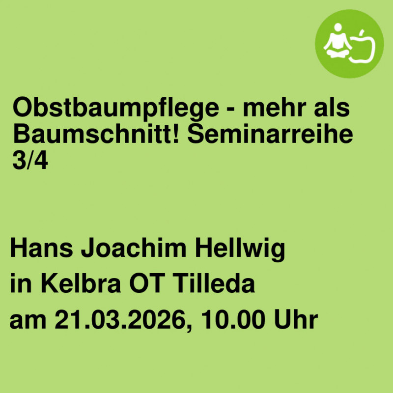 Obstbaumpflege - mehr als Baumschnitt! Seminarreihe 3/4 Obstbaumpflege - mehr als Baumschnitt! Seminarreihe 3/4