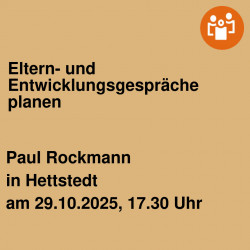 Eltern- und Entwicklungsgespräche planen
