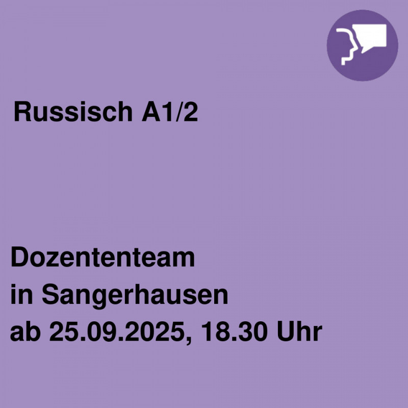 Russisch A1/2 Russisch A1/2