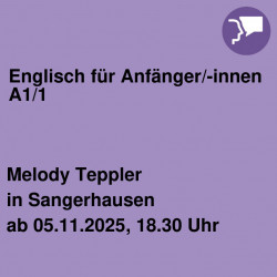Englisch für Anfänger/-innen A1/1