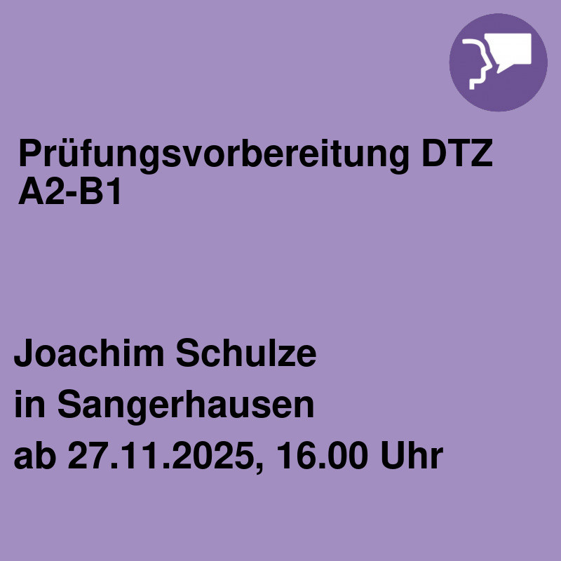 Prüfungsvorbereitung DTZ A2-B1