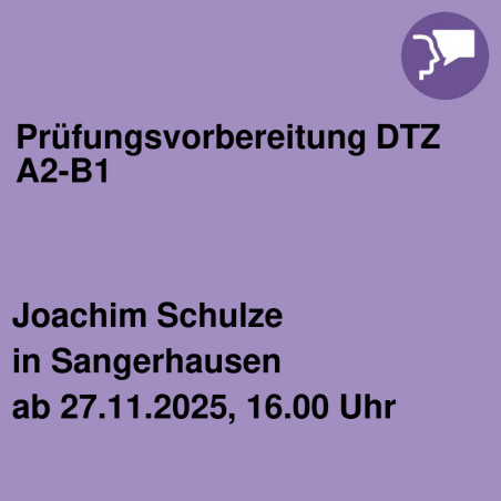 Prüfungsvorbereitung DTZ A2-B1