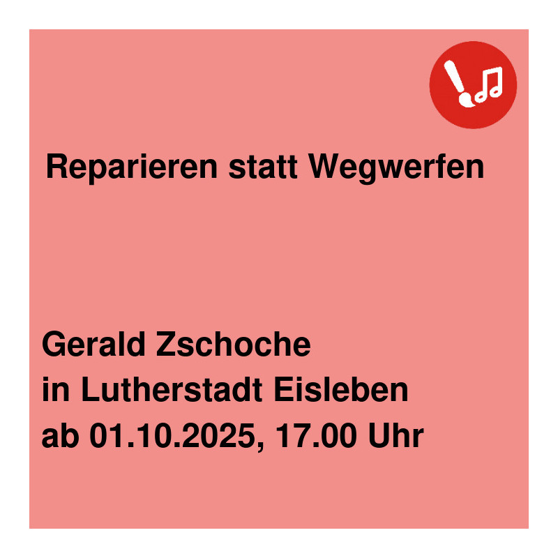 Reparieren statt Wegwerfen Reparieren statt Wegwerfen