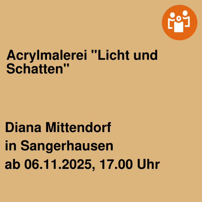 Acrylmalerei "Licht und Schatten" Acrylmalerei "Licht und Schatten"