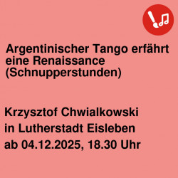 Argentinischer Tango erfährt eine Renaissance (Schnupperstunden)