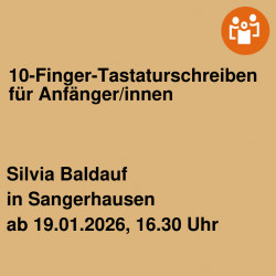 10-Finger-Tastaturschreiben für Anfänger/innen
