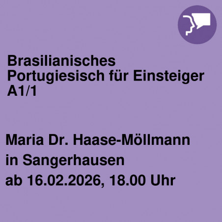 Brasilianisches Portugiesisch für Einsteiger A1/1