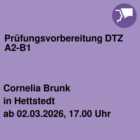Prüfungsvorbereitung DTZ A2-B1
