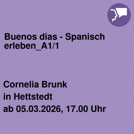 Buenos dias - Spanisch erleben_A1/1