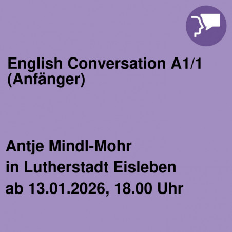 English Conversation A1/1 (Anfänger)