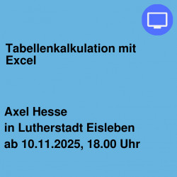 Tabellenkalkulation mit Excel