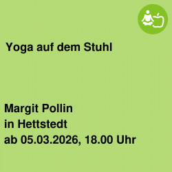 Yoga auf dem Stuhl