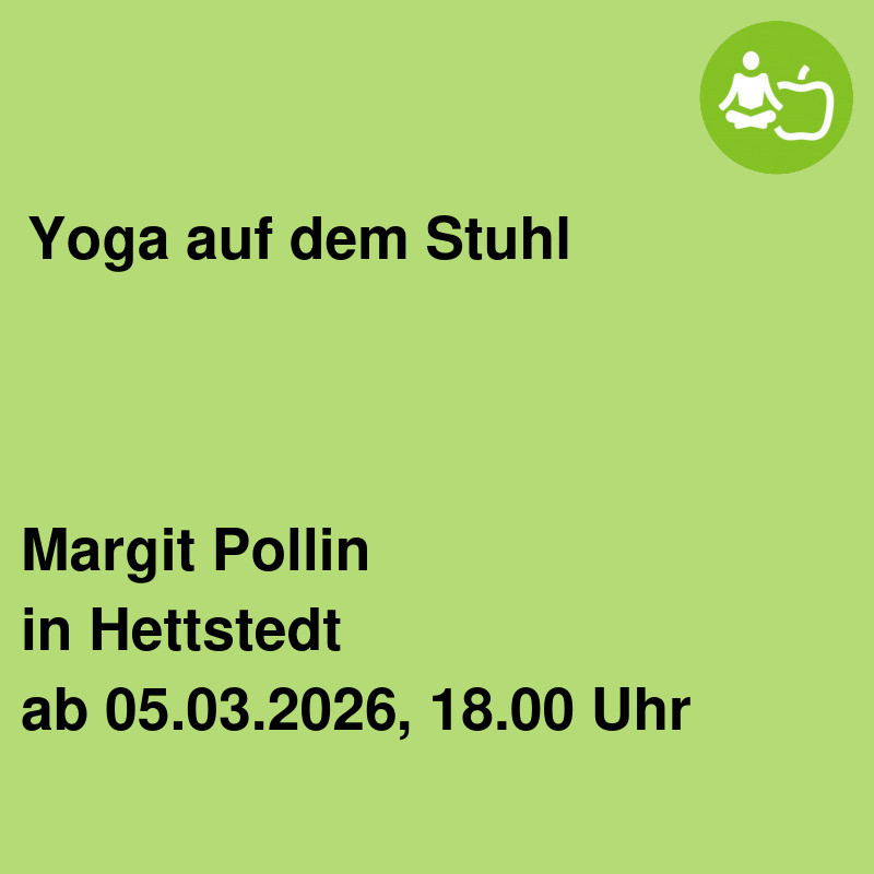 Yoga auf dem Stuhl