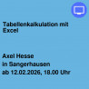 Tabellenkalkulation mit Excel