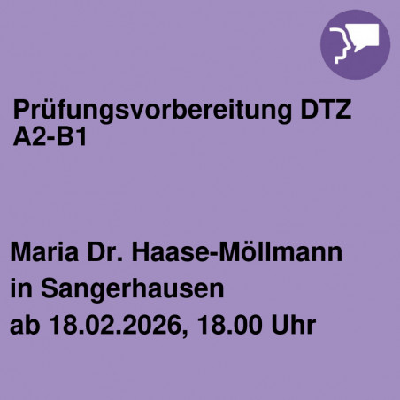 Prüfungsvorbereitung DTZ A2-B1