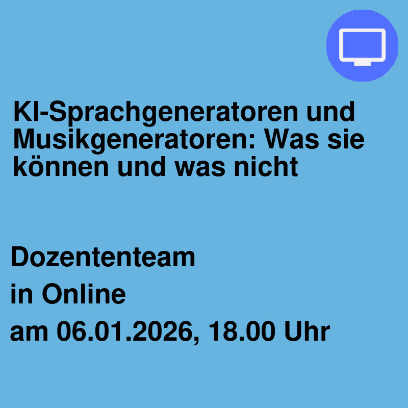 KI-Sprachgeneratoren und Musikgeneratoren: Was sie können und was nicht