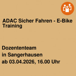 ADAC Sicher Fahren - E-Bike Training