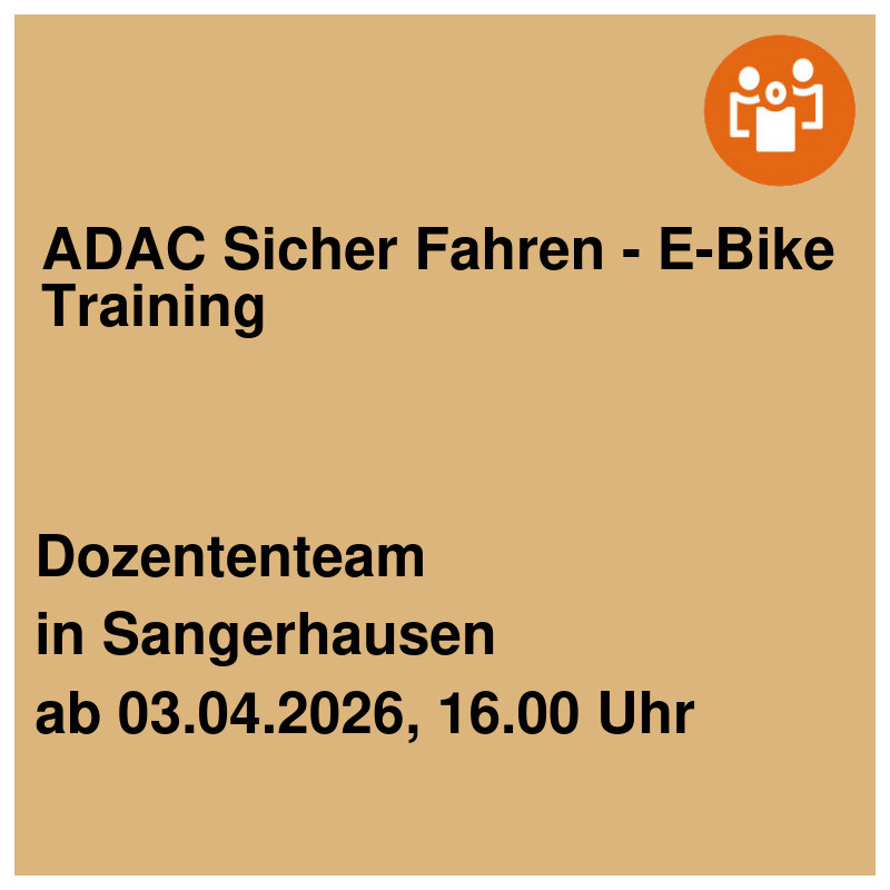 ADAC Sicher Fahren - E-Bike Training