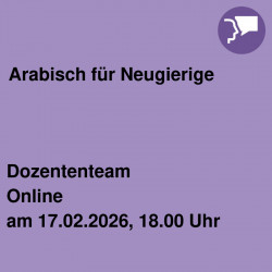 Arabisch für Neugierige