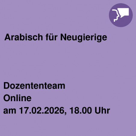 Arabisch für Neugierige