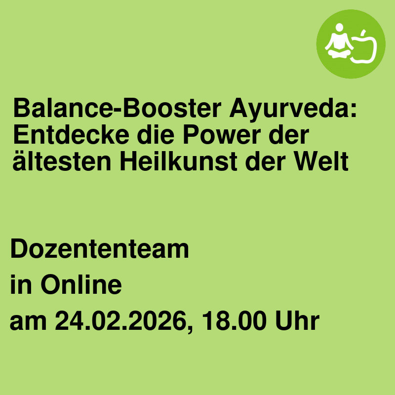 Balance-Booster Ayurveda: Entdecke die Power der ältesten Heilkunst der Welt