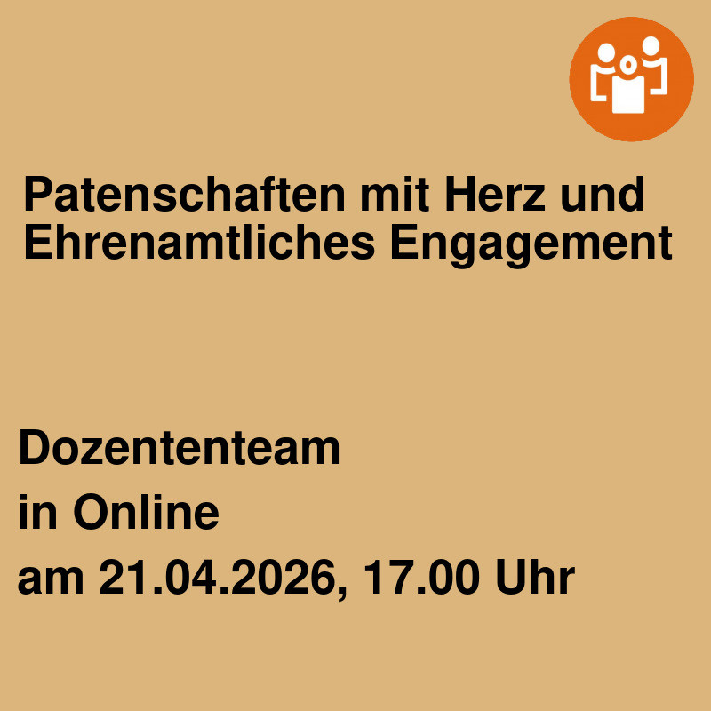 Patenschaften mit Herz und Ehrenamtliches Engagement