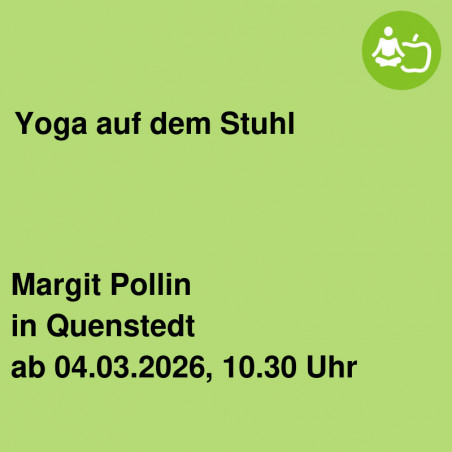 Yoga auf dem Stuhl