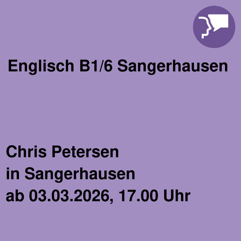 Englisch B1/6 Sangerhausen