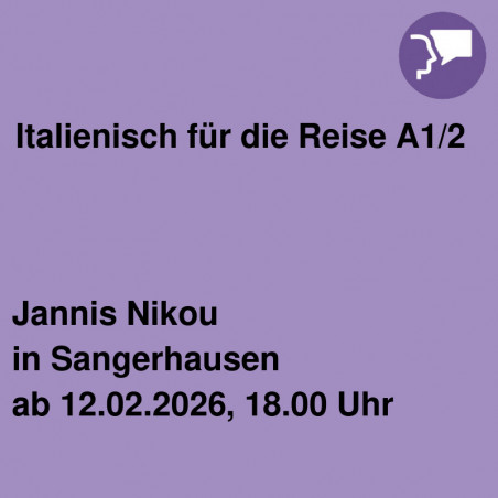 Italienisch für die Reise A1/2