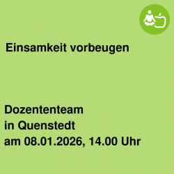 Einsamkeit vorbeugen