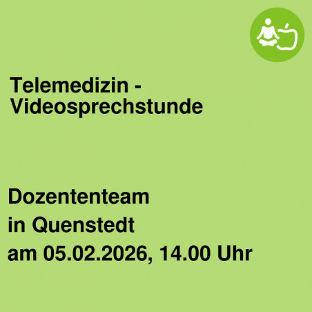 Telemedizin - Videosprechstunde