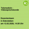 Telemedizin - Videosprechstunde