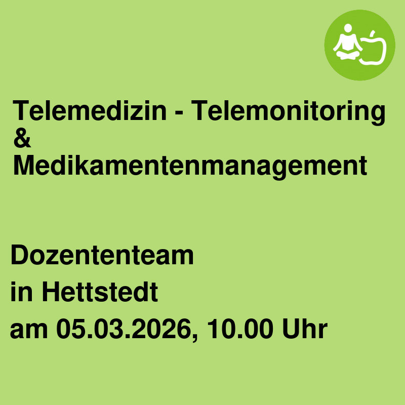 Telemedizin - Telemonitoring & Medikamentenmanagement