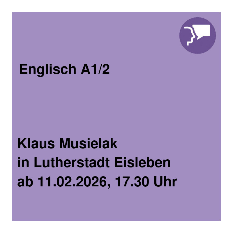 Englisch A1/2